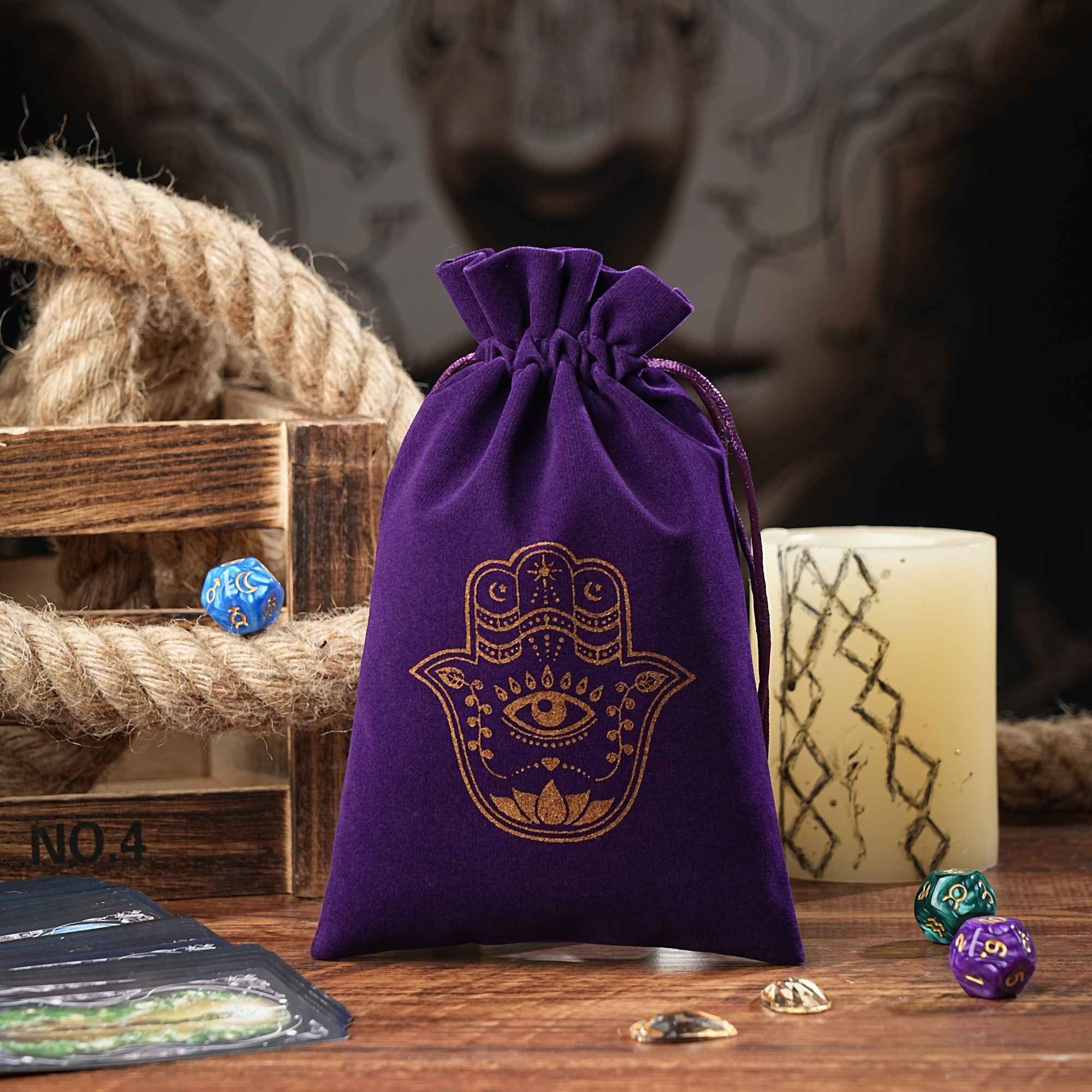 Bag para Cartas de Tarô - Noite dos Oráculos