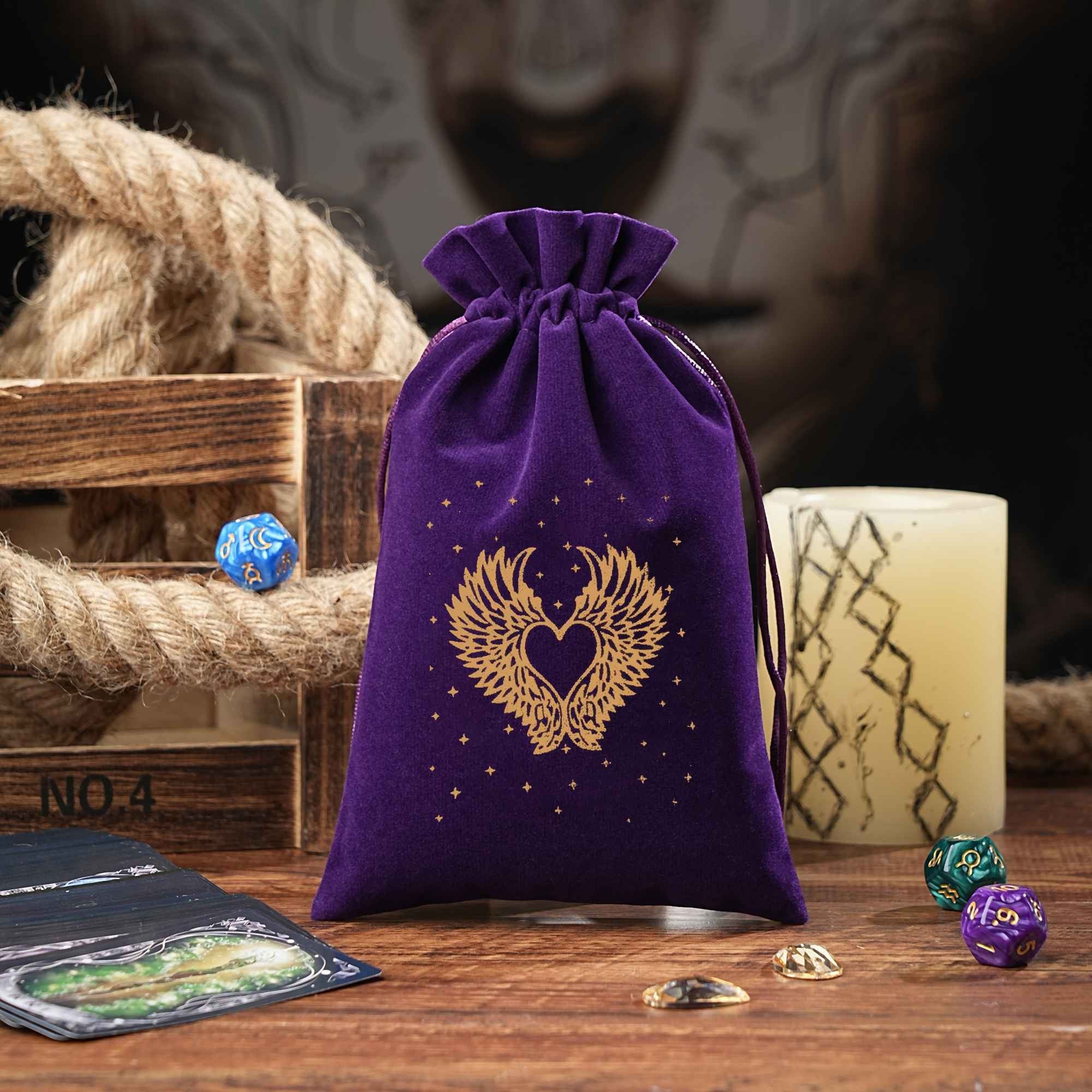 Bag para Cartas de Tarô - Noite dos Oráculos