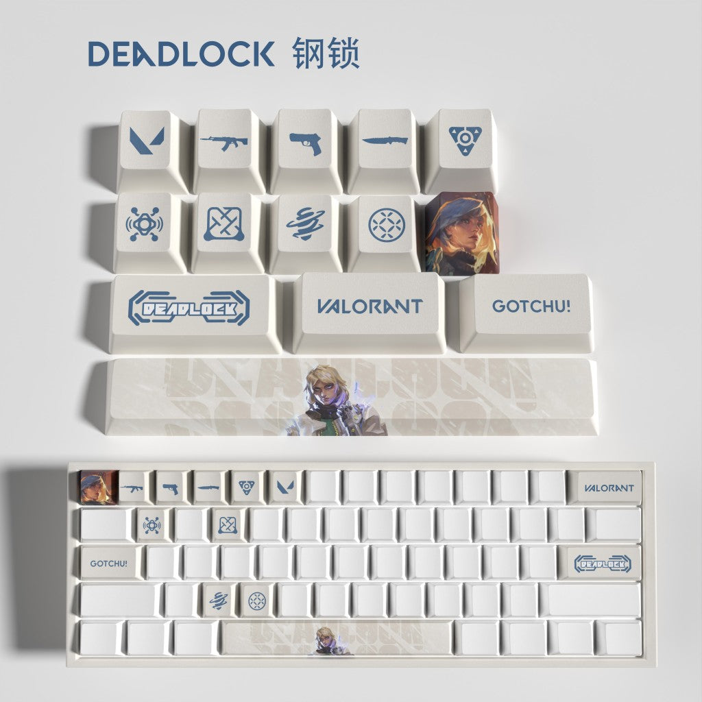 Keycaps Agentes Valorant - 14 Teclas, teclados padrão