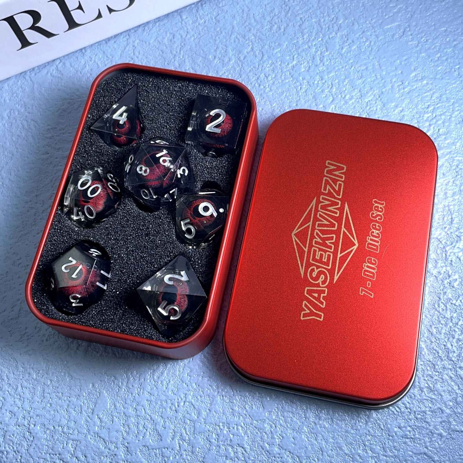 Conjunto de dados - Olho do Observador | D&D, RPG, Pathfinder