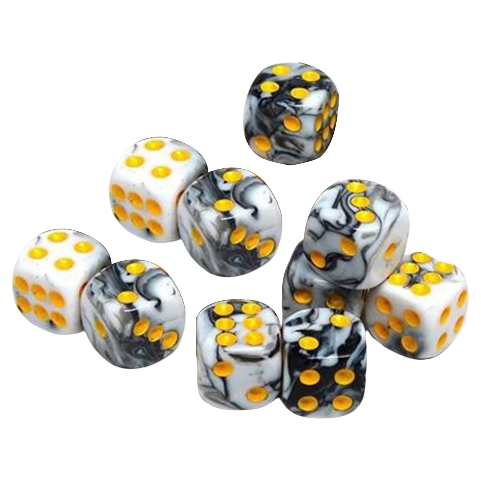 Kit 10D6 - Dados Cristais