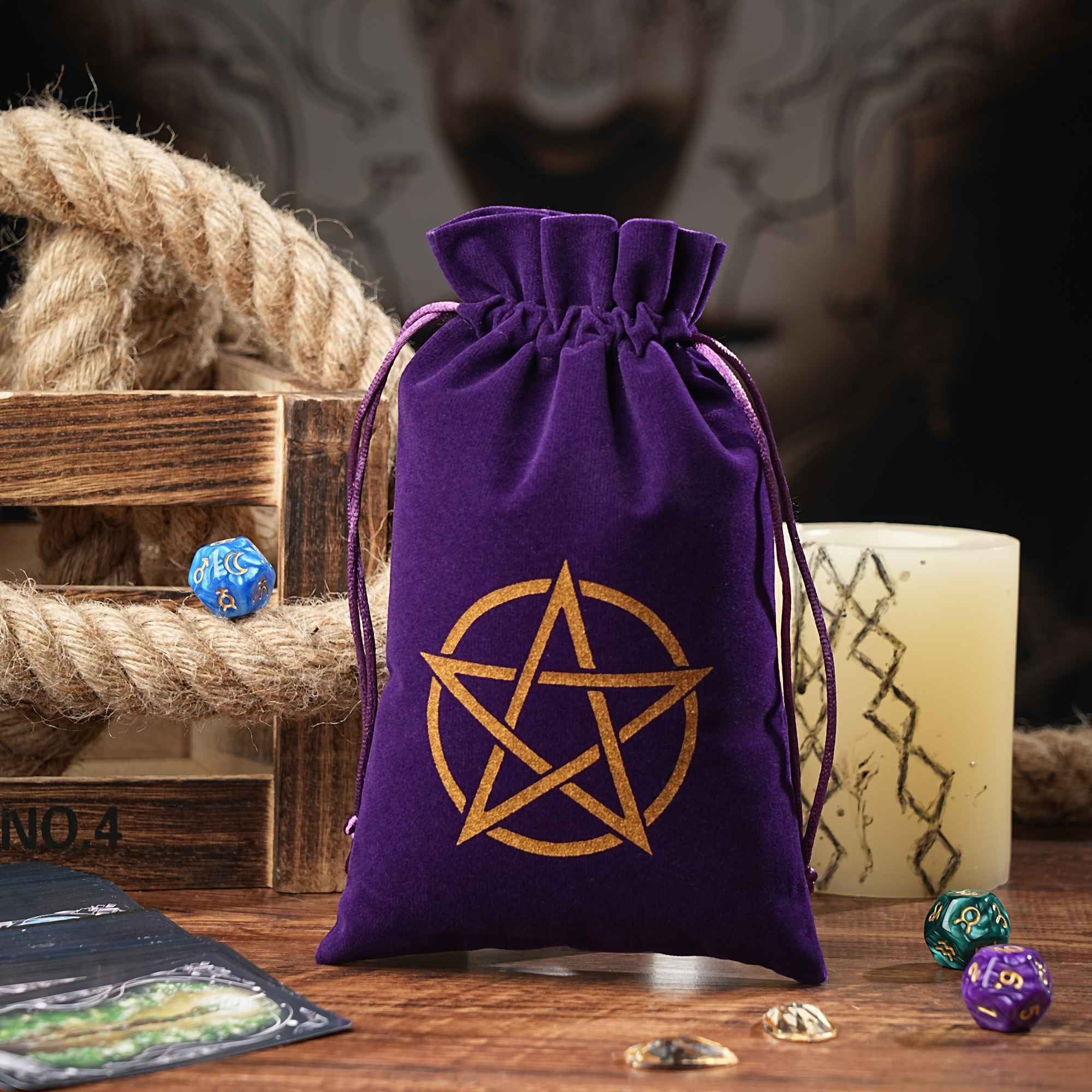 Bag para Cartas de Tarô - Noite dos Oráculos
