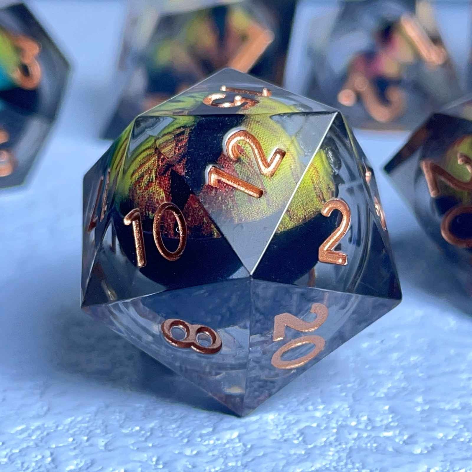 Conjunto de dados - Olho do Observador | D&D, RPG, Pathfinder
