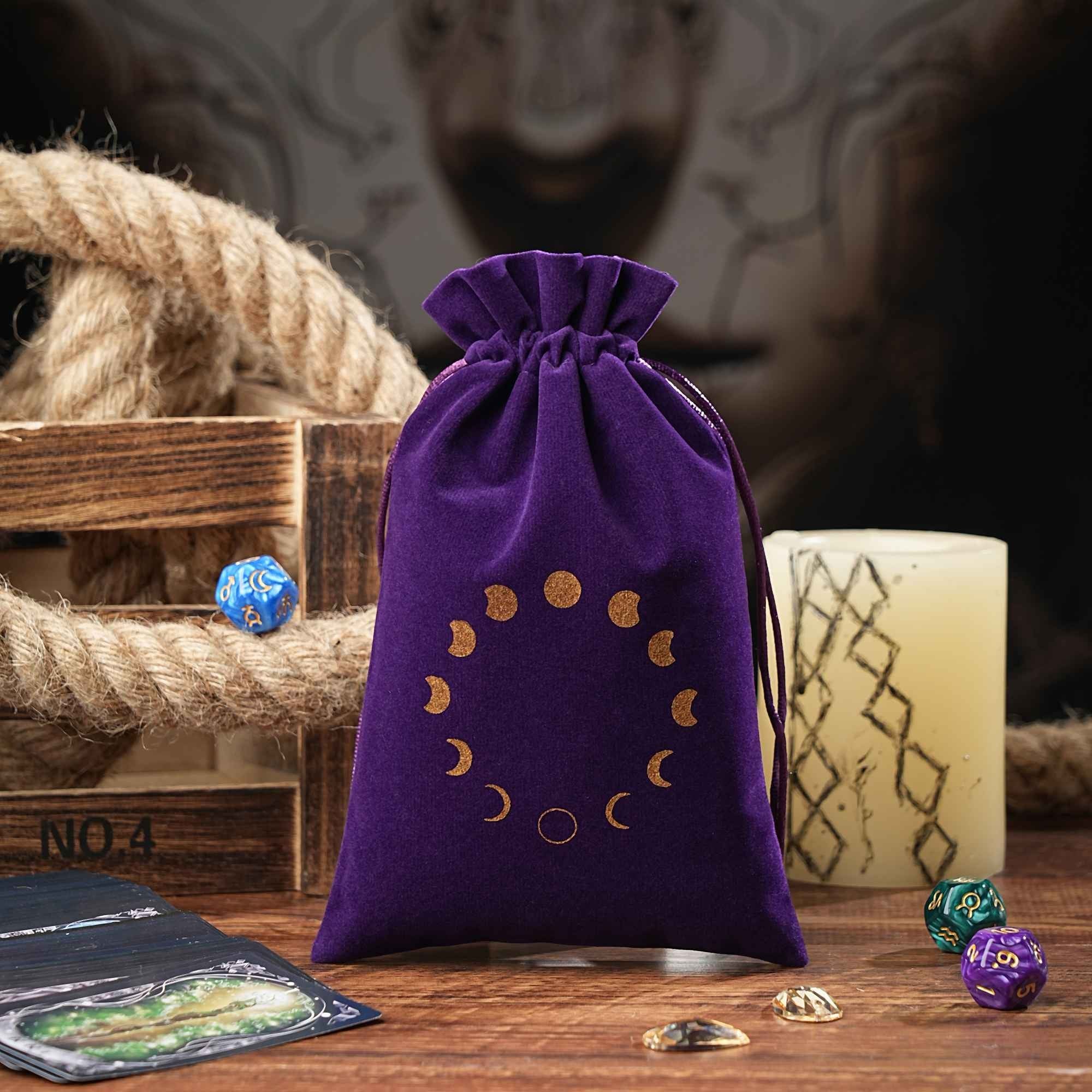 Bag para Cartas de Tarô - Noite dos Oráculos