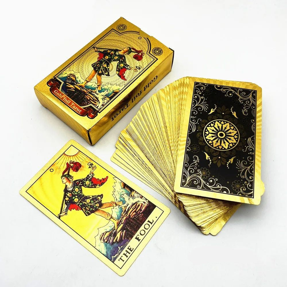 Tarô Foil Golden Flower
