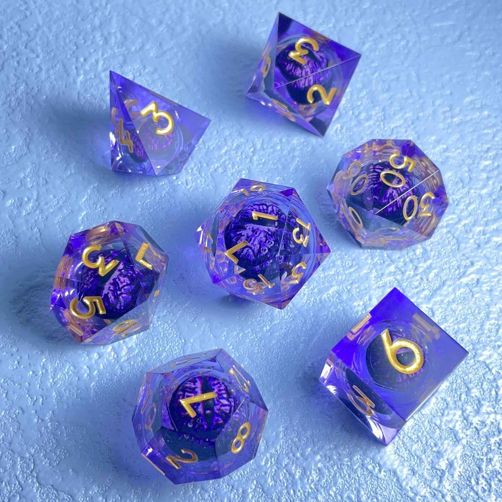 Conjunto de dados - Olho do Observador | D&D, RPG, Pathfinder