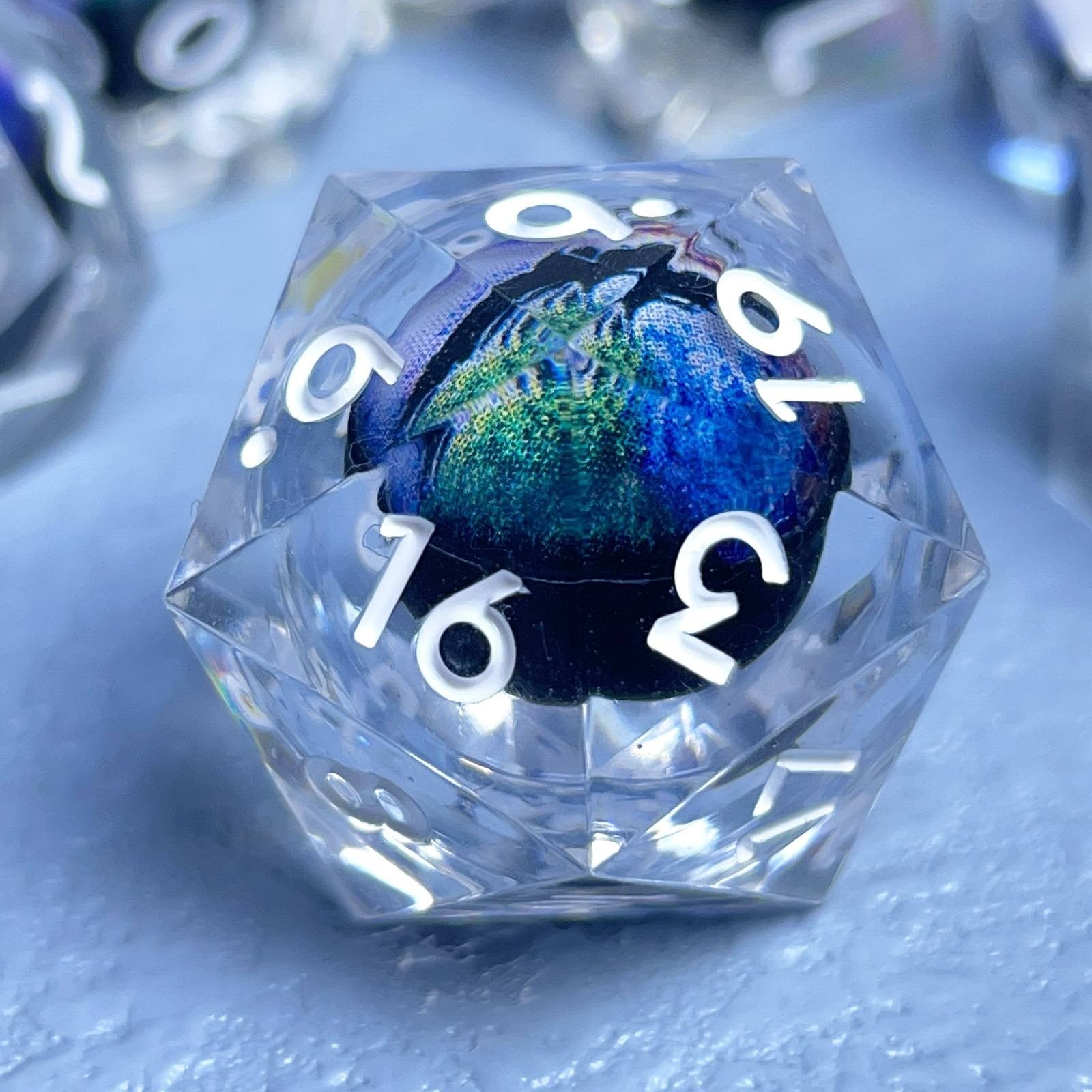 Conjunto de dados - Olho do Observador | D&D, RPG, Pathfinder