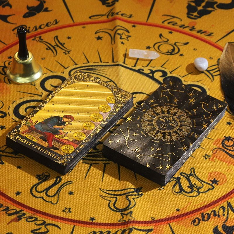 Tarô Gold Deluxe - Conjunto kit esotérico