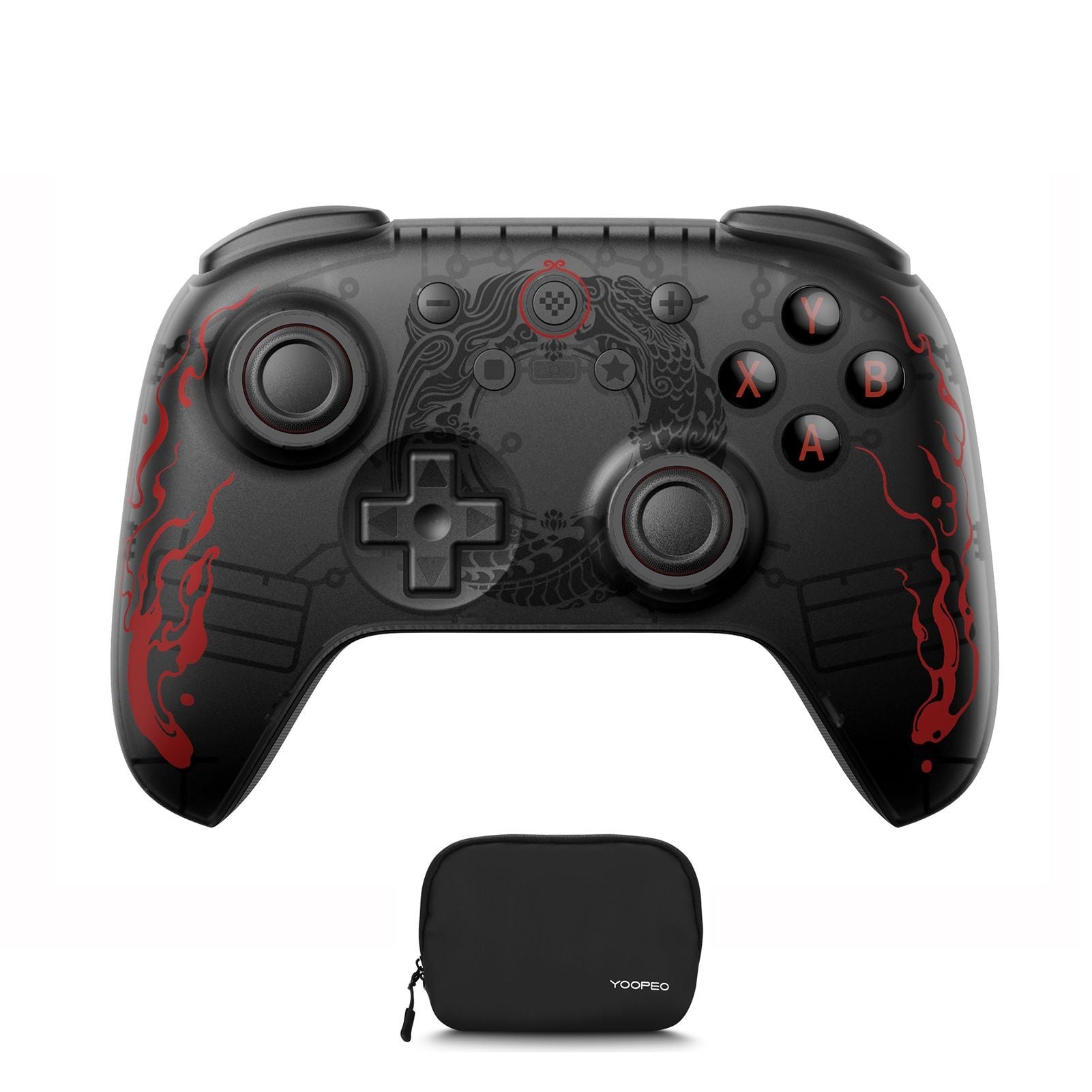 Controle (Sem fio e Com fio) com Hall Effect Black Myth: Wukong multiplataformas - 8-BitDo