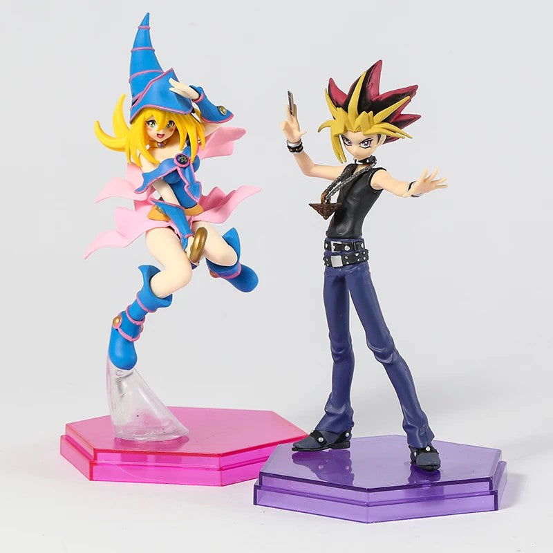 Estátuas Yu-gi-oh! - Yugi e Feiticeira Negra