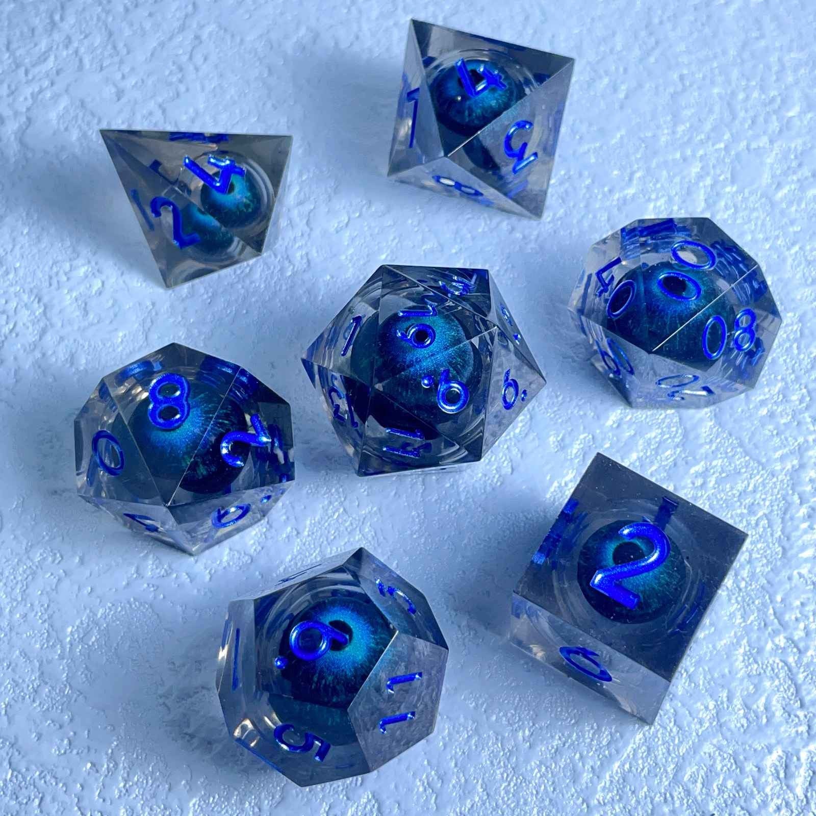 Conjunto de dados - Olho do Observador | D&D, RPG, Pathfinder