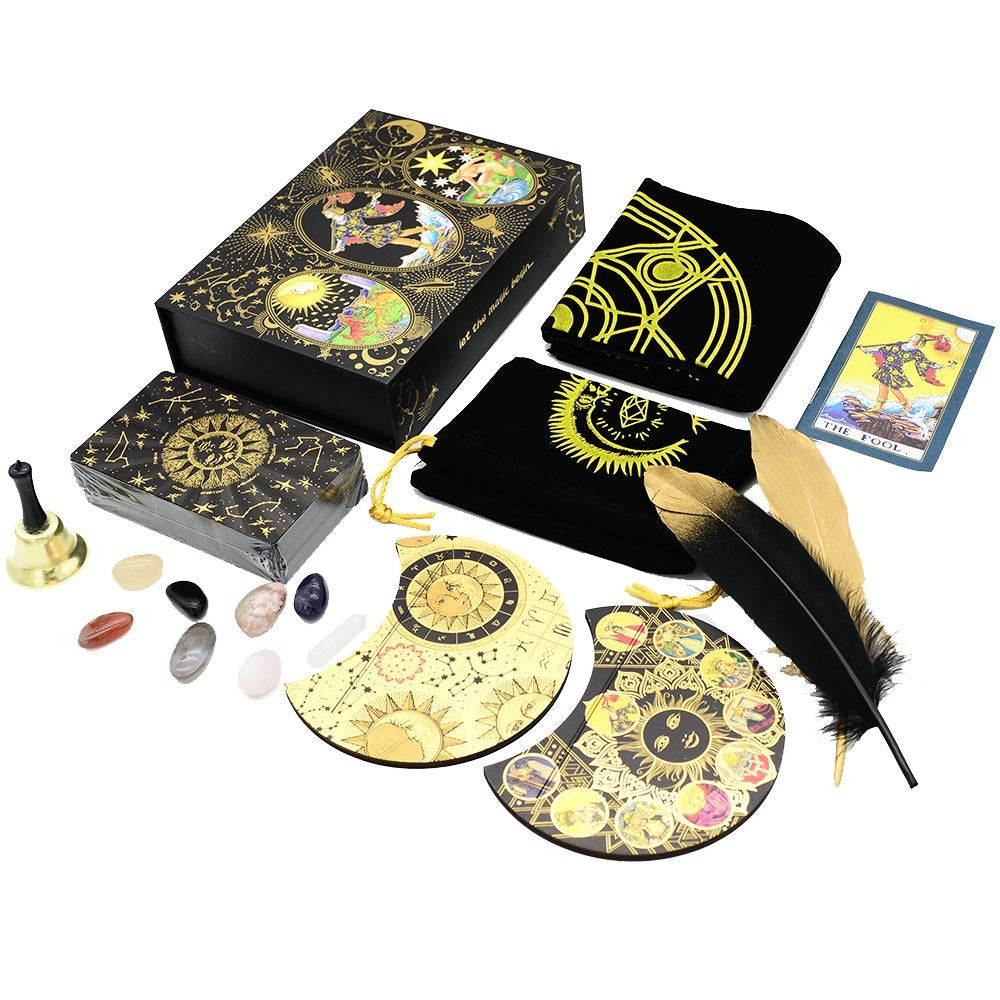Tarô Gold Deluxe - Conjunto kit esotérico