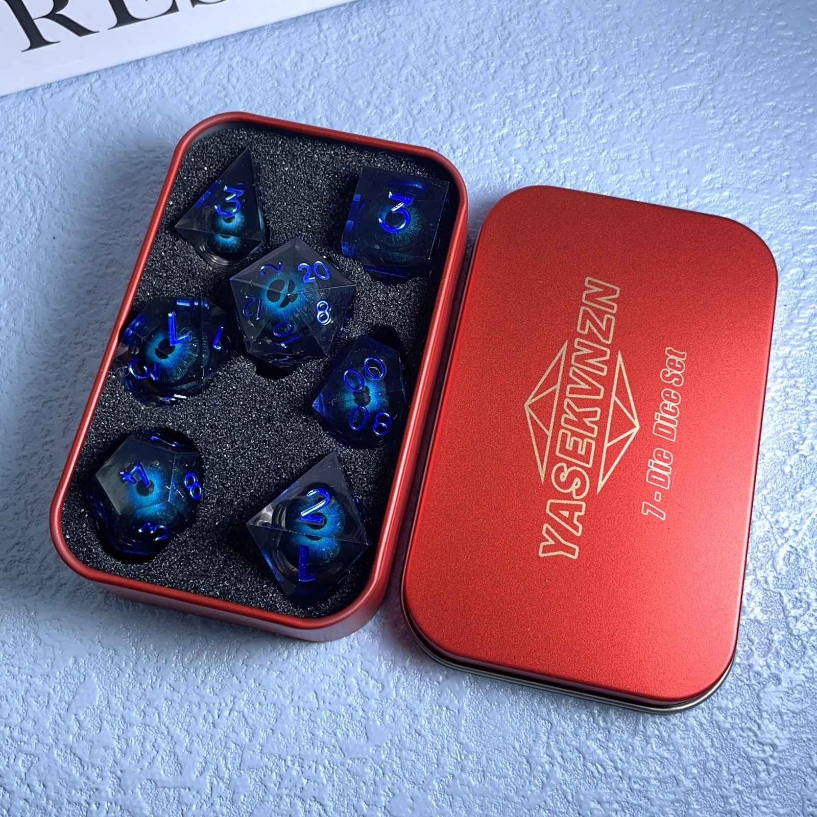 Conjunto de dados - Olho do Observador | D&D, RPG, Pathfinder