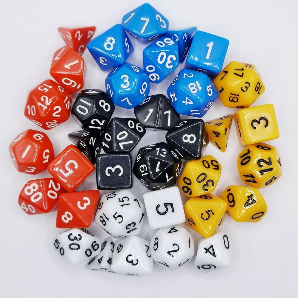 Pacote de Conjunto de dados 70 Dados, 10 Conjuntos