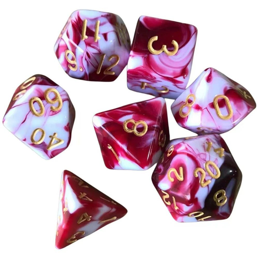 Conjunto de dados - Cores Mistas | D&D, RPG, Pathfinder