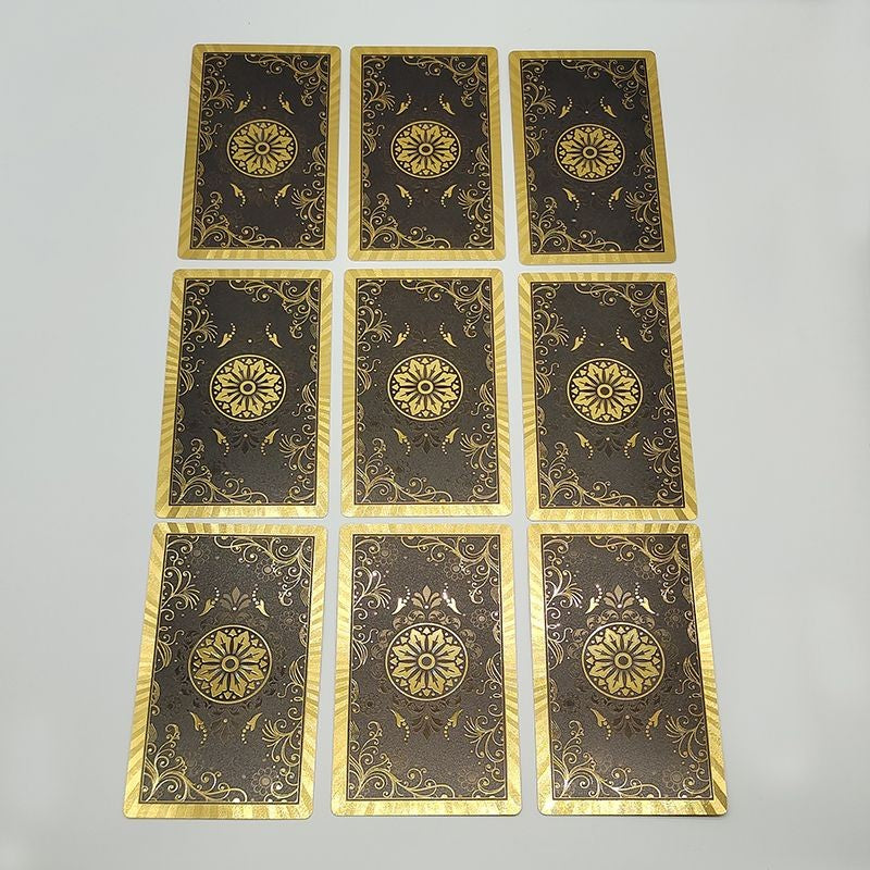 Tarô Foil Golden Flower