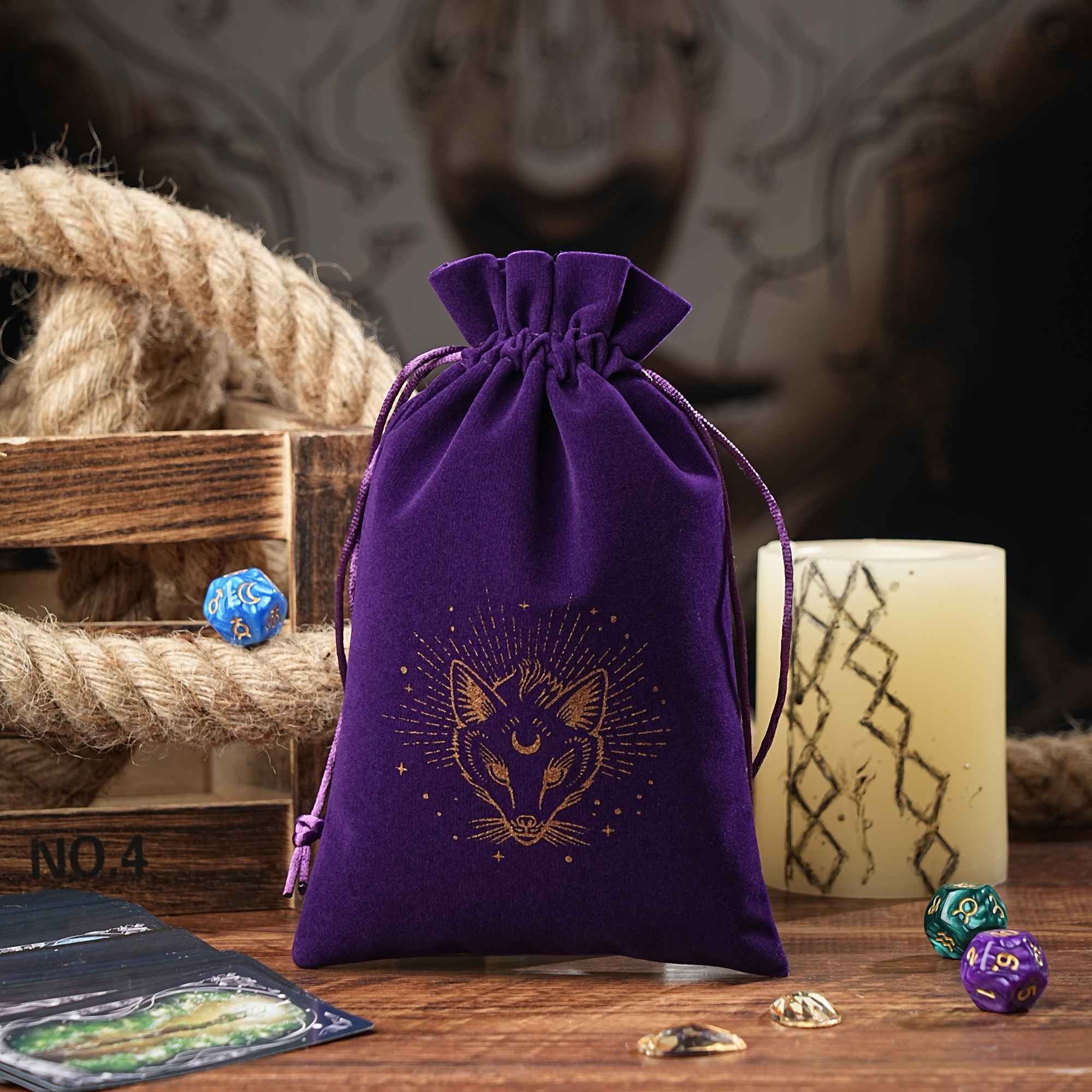 Bag para Cartas de Tarô - Noite dos Oráculos