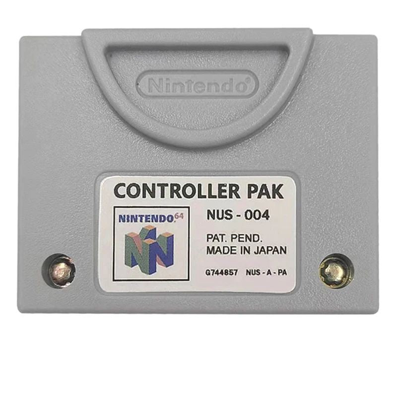 Memory Card Pack para N64 - Controller Pak