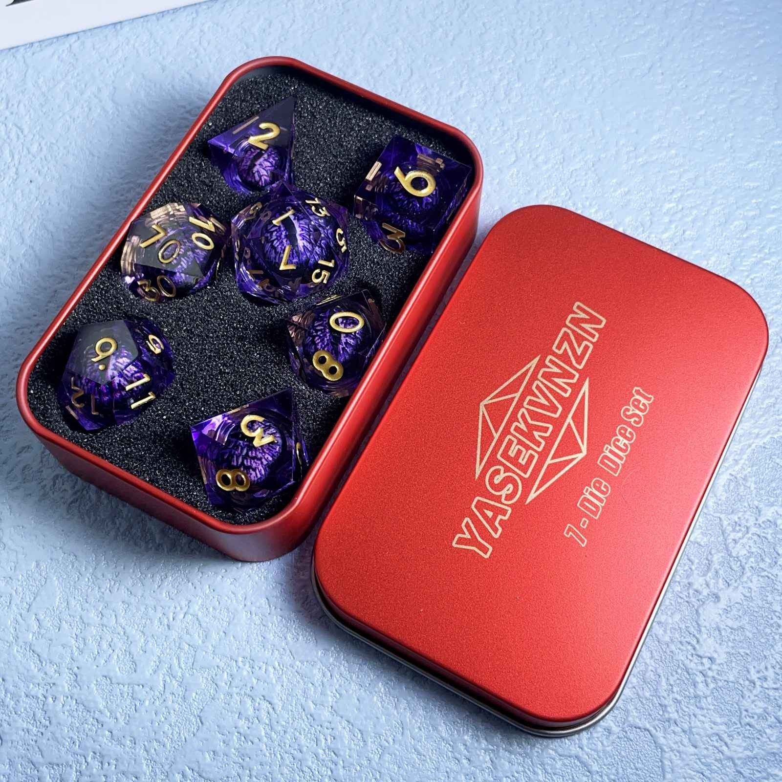 Conjunto de dados - Olho do Observador | D&D, RPG, Pathfinder