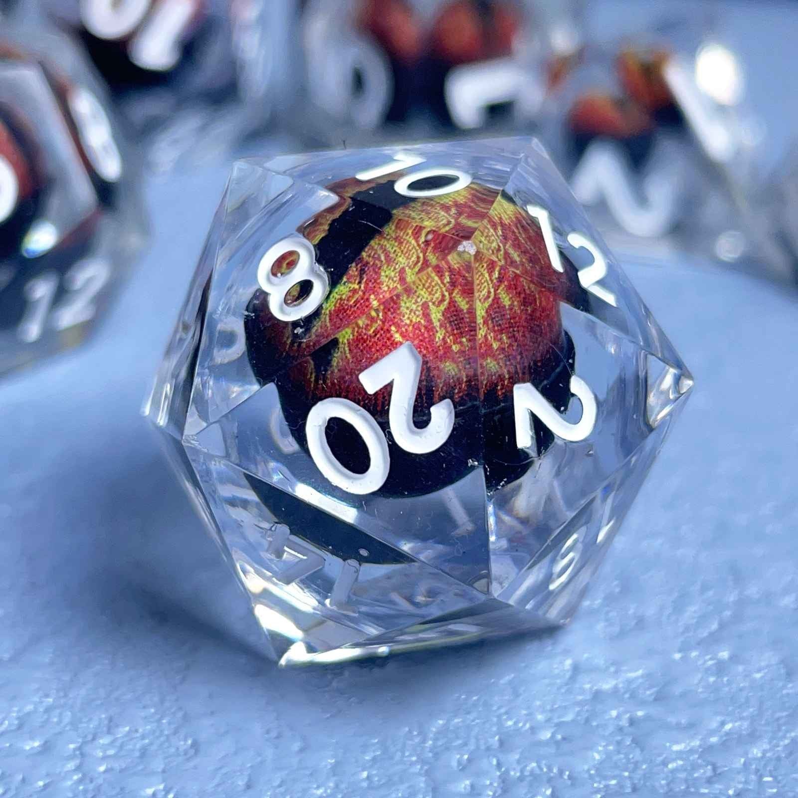 Conjunto de dados - Olho do Observador | D&D, RPG, Pathfinder