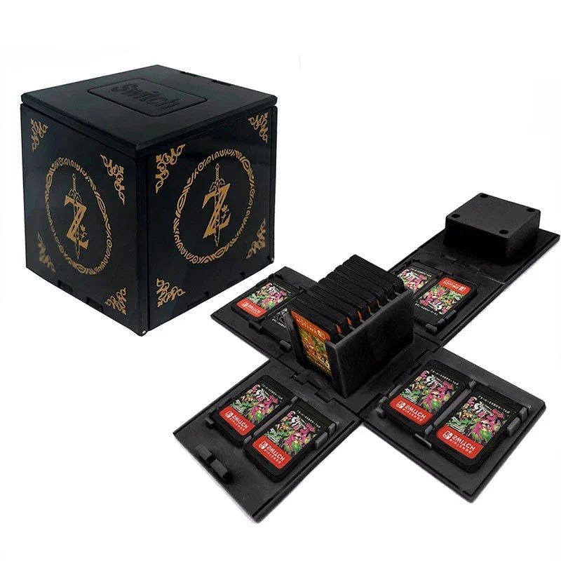Case porta jogos 16 Slots - Cubo Mágico