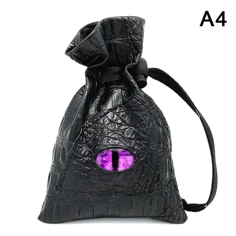 Saco de Dados com Cordão Impermeável em Couro PU