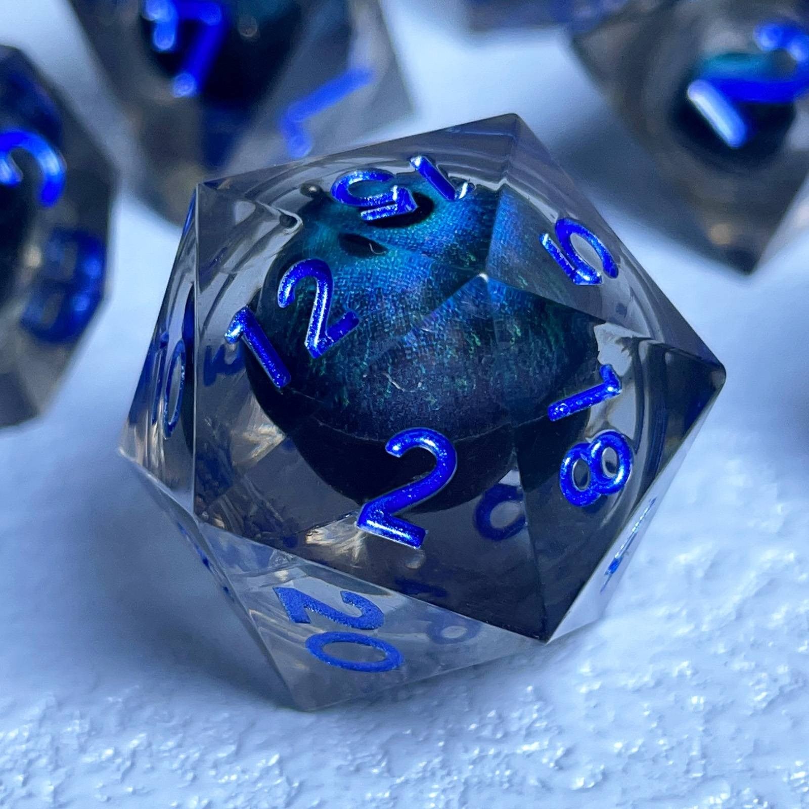 Conjunto de dados - Olho do Observador | D&D, RPG, Pathfinder