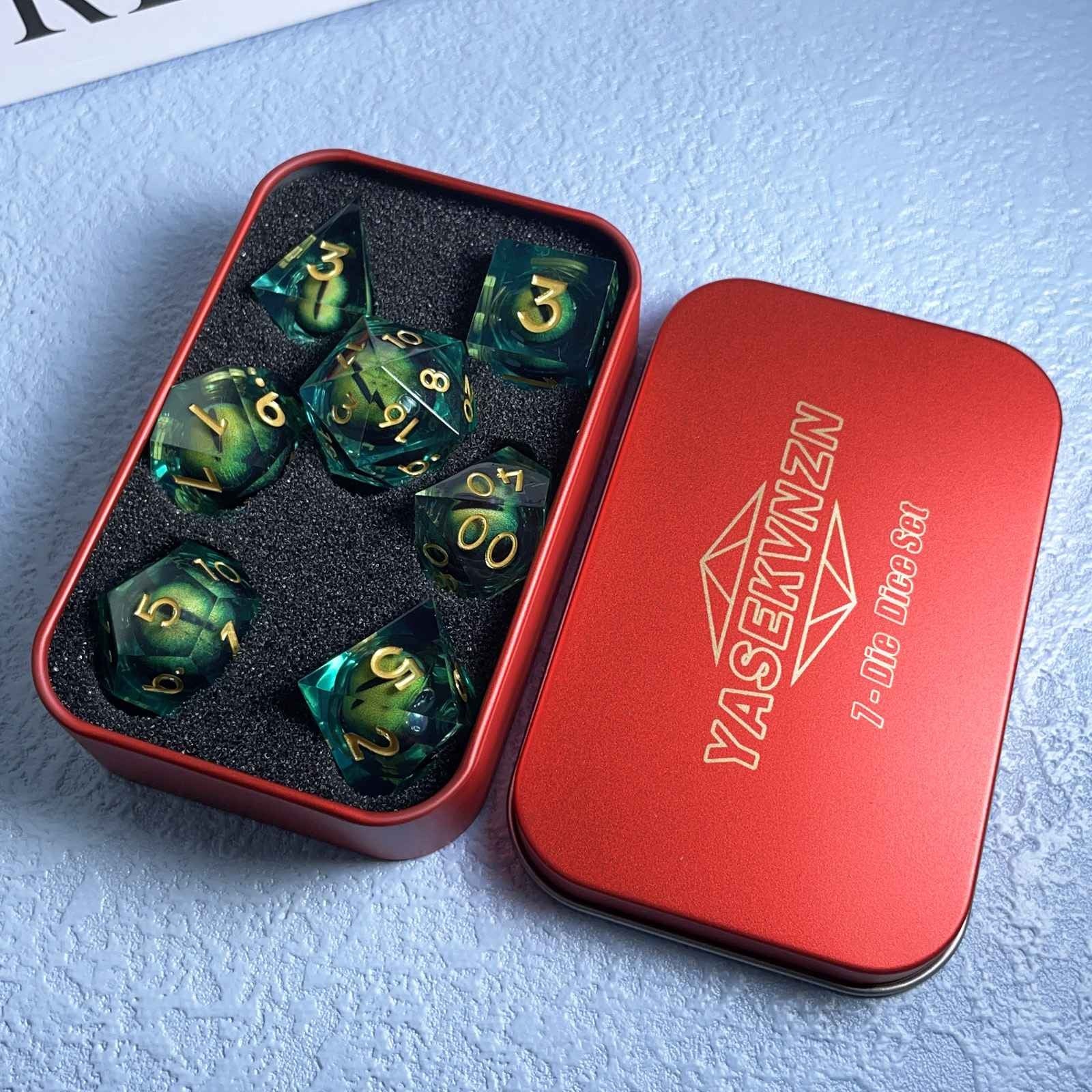 Conjunto de dados - Olho do Observador | D&D, RPG, Pathfinder