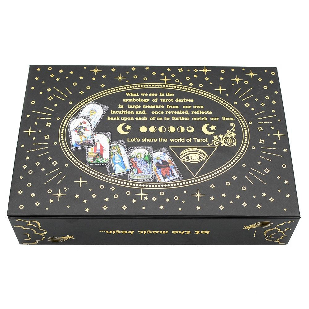 Tarô Gold Deluxe - Conjunto kit esotérico