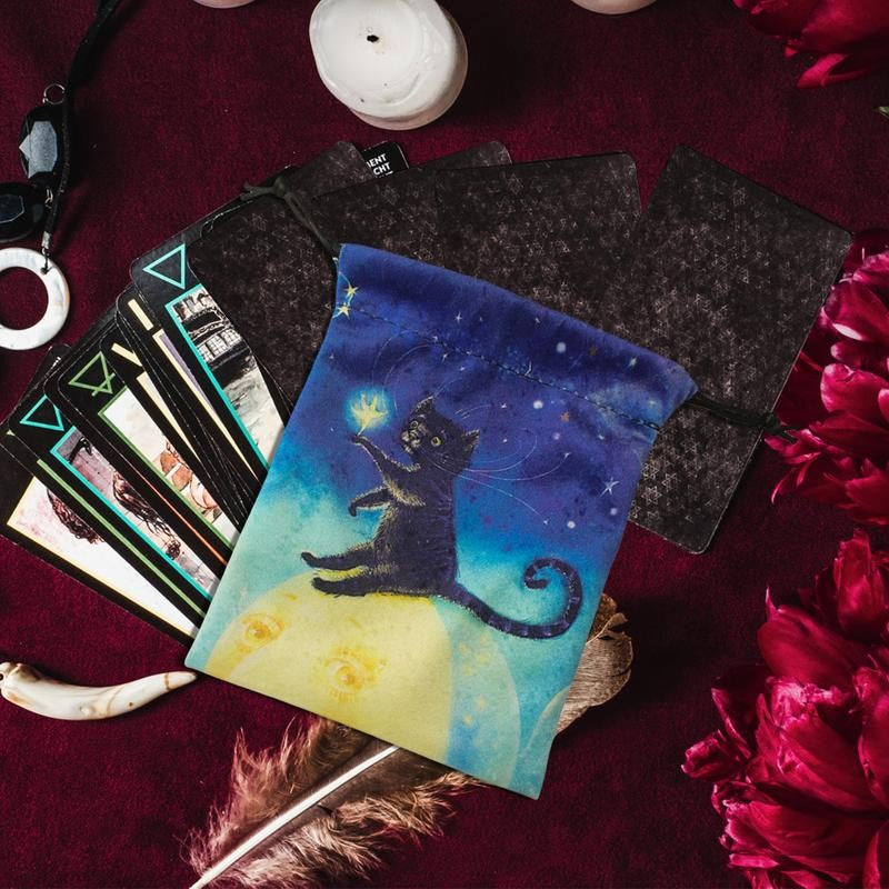 Bag para Cartas de Tarô - Gatitos