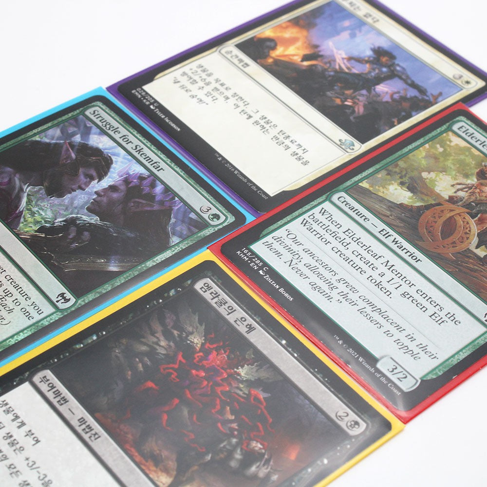 100 Sleeves Matte Fosco Tamanho Padrão - MTG, PKM e outros