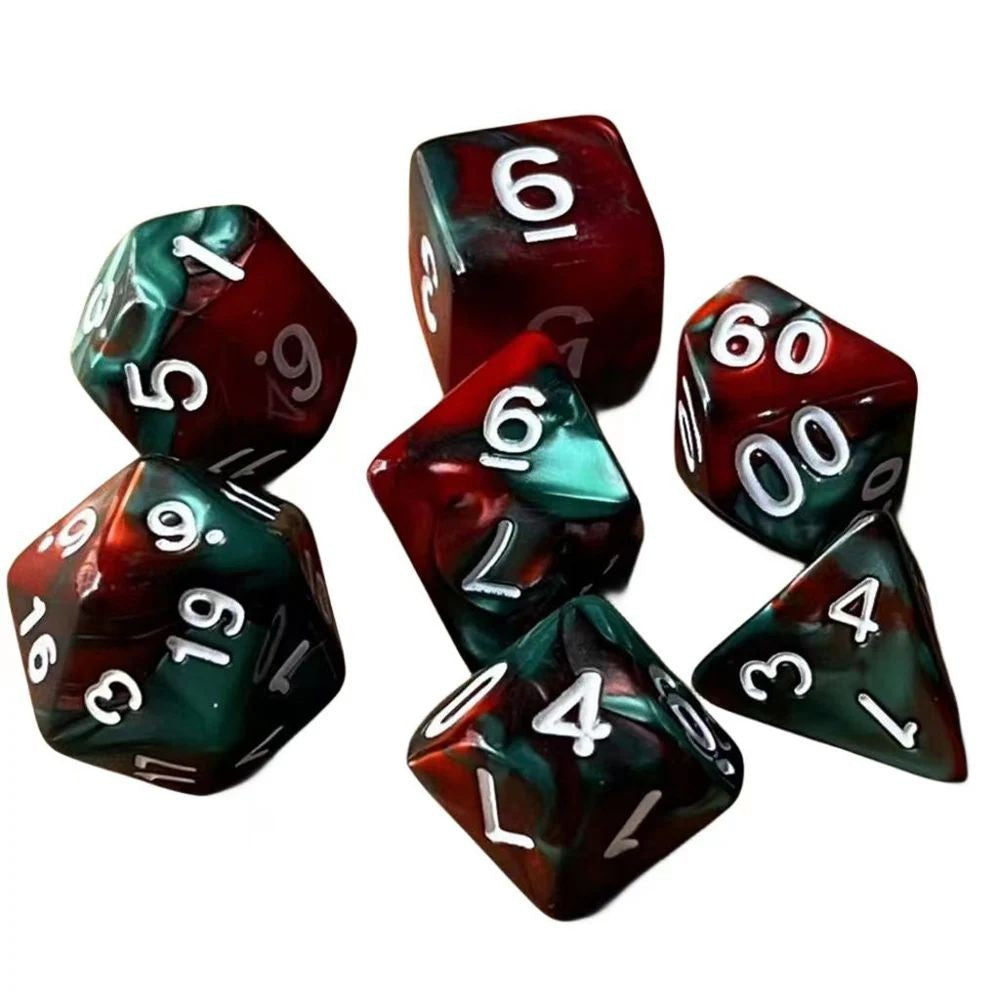 Conjunto de dados - Cores Mistas | D&D, RPG, Pathfinder