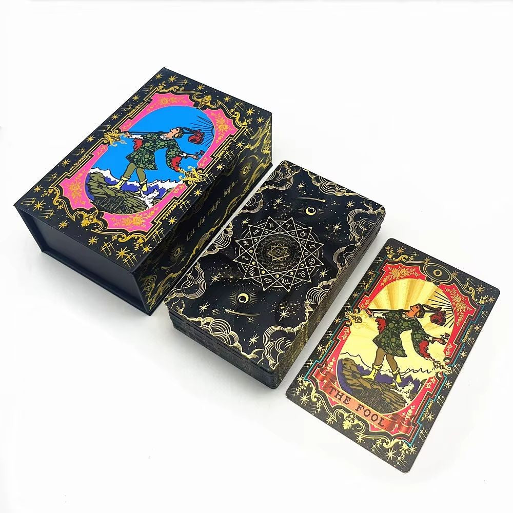Tarô Gold - Rosa Mística Preto