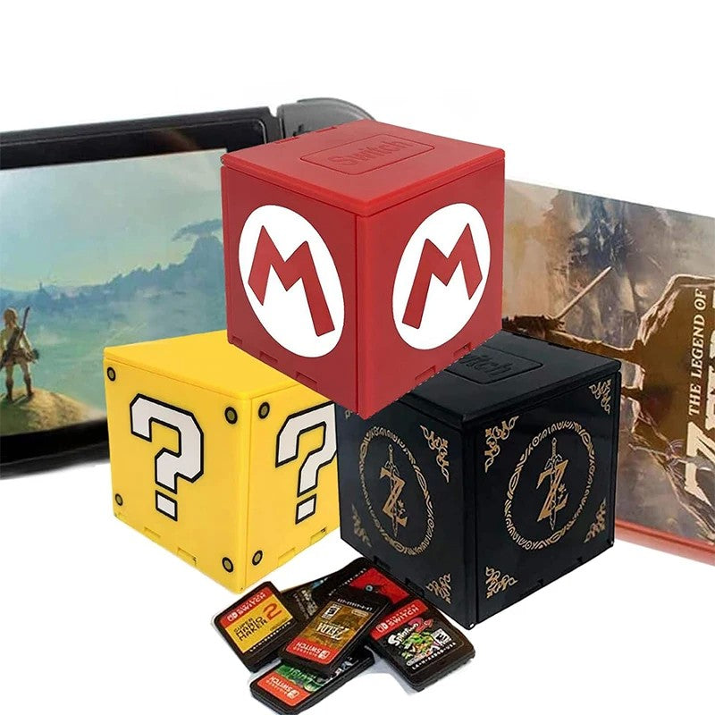 Case porta jogos 16 Slots - Cubo Mágico