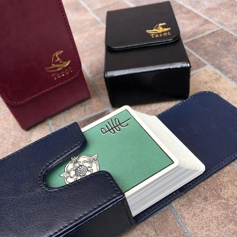 Deck Box para Tarô - Em couro PU