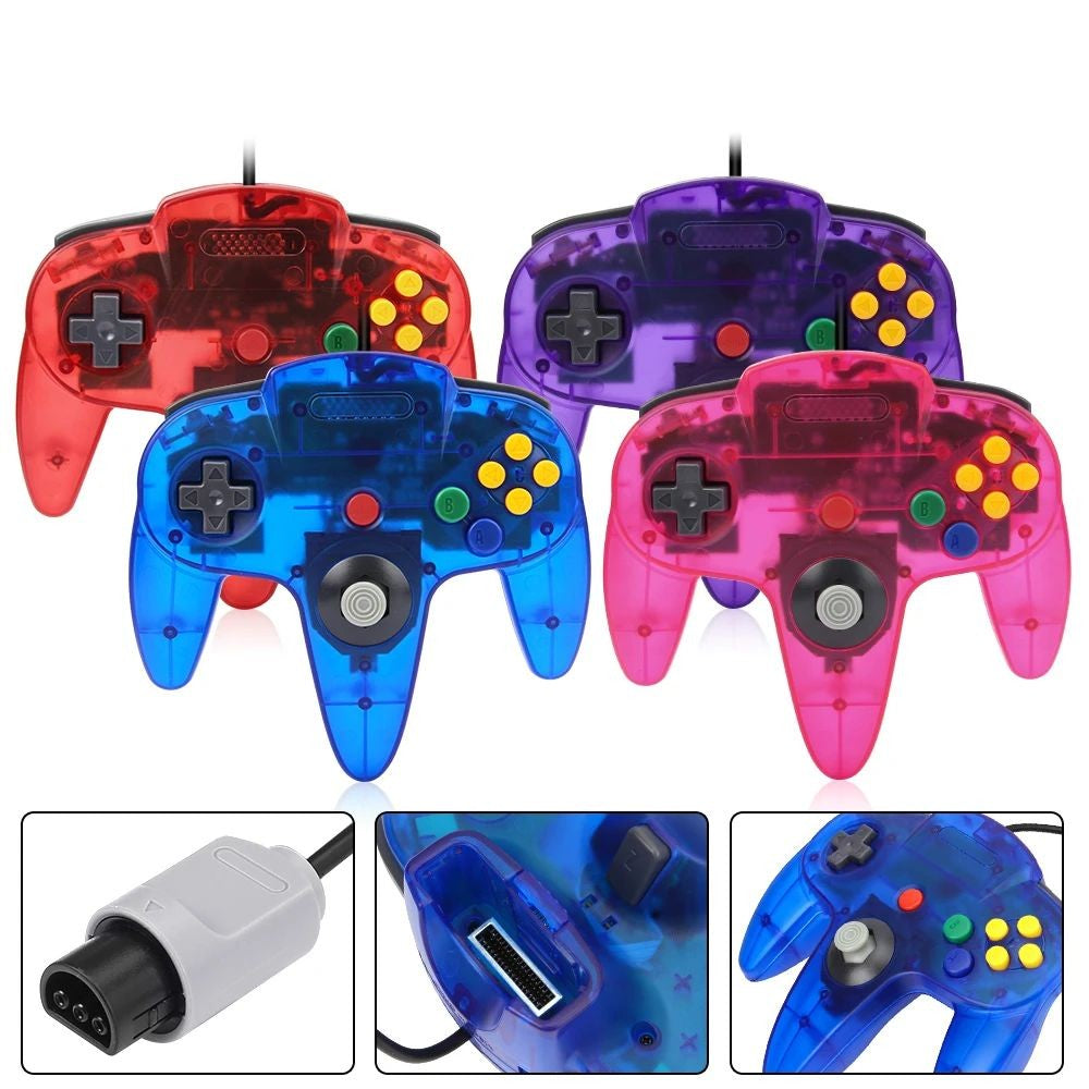 Controle Clássico com fio para N64 - Retro Game