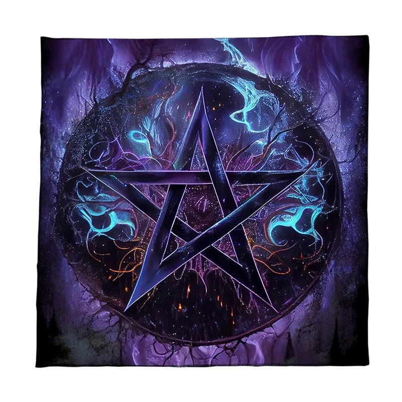 Toalha de Tarô - Pentagrama