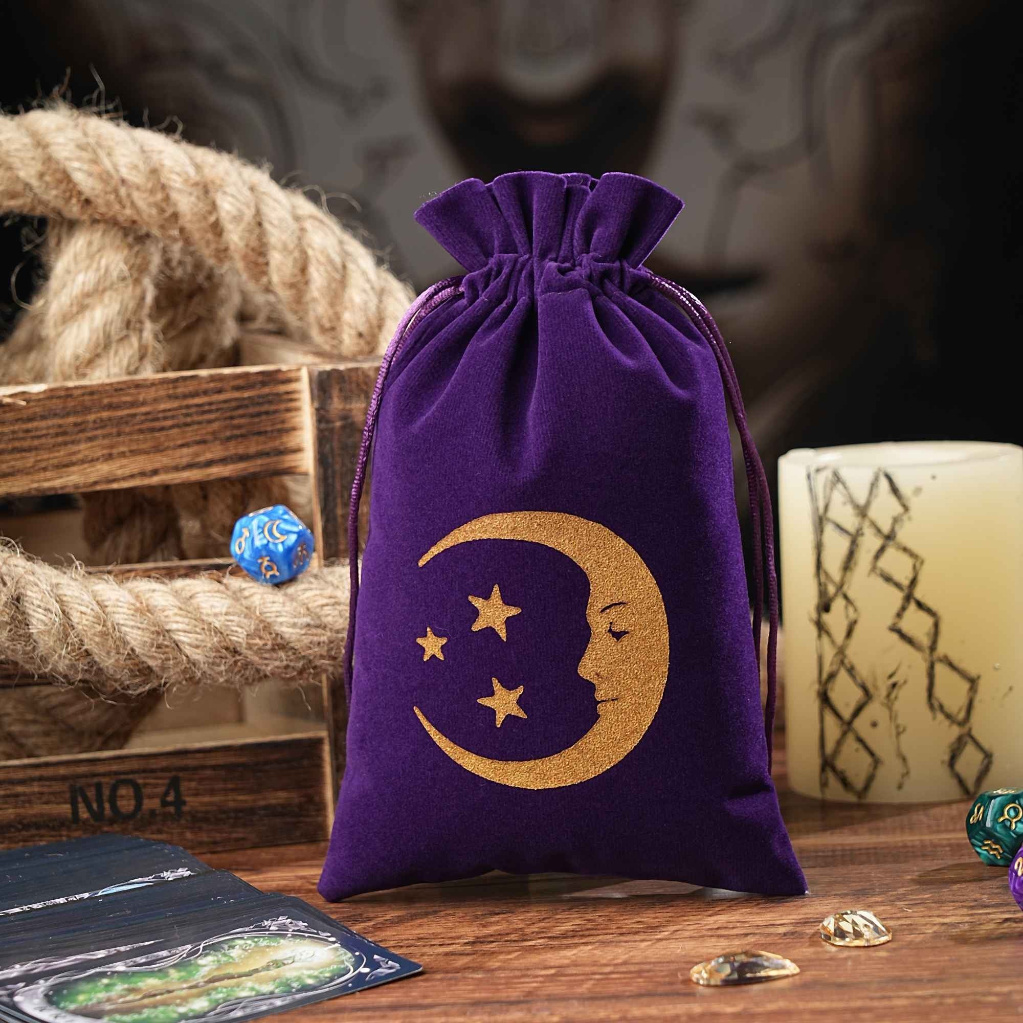 Bag para Cartas de Tarô - Noite dos Oráculos
