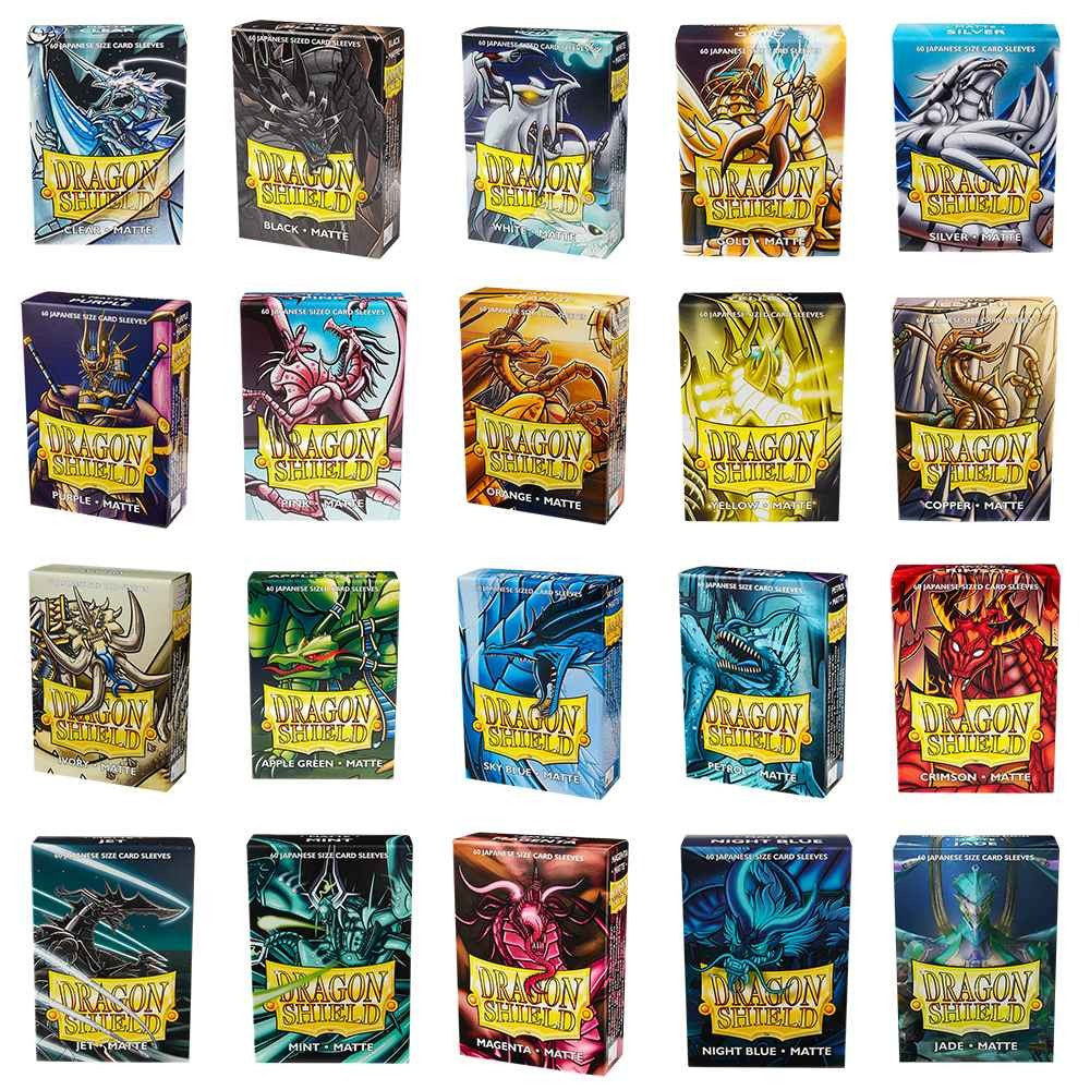 60 Sleeves Dragon Shield mini matte - Yu-Gi-Oh!