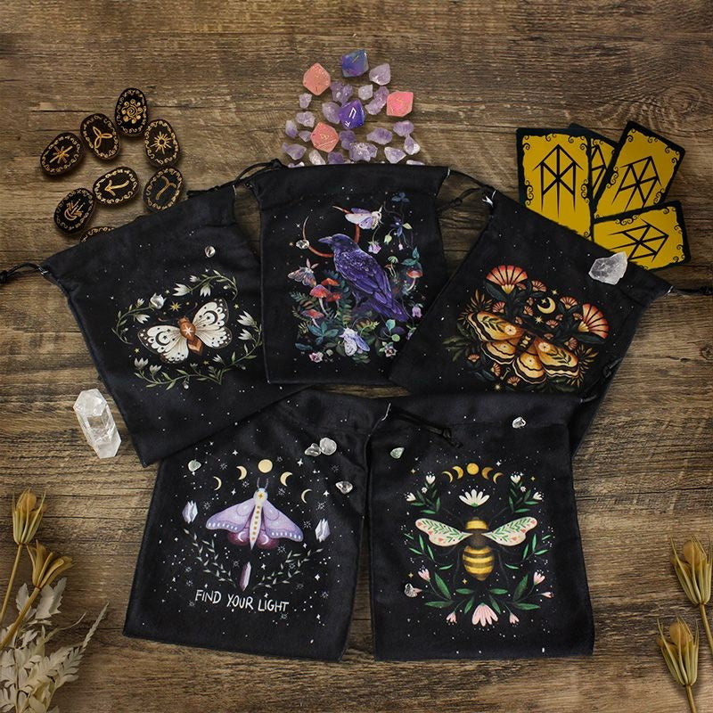 Bag para Cartas de Tarô - Animais Encantados