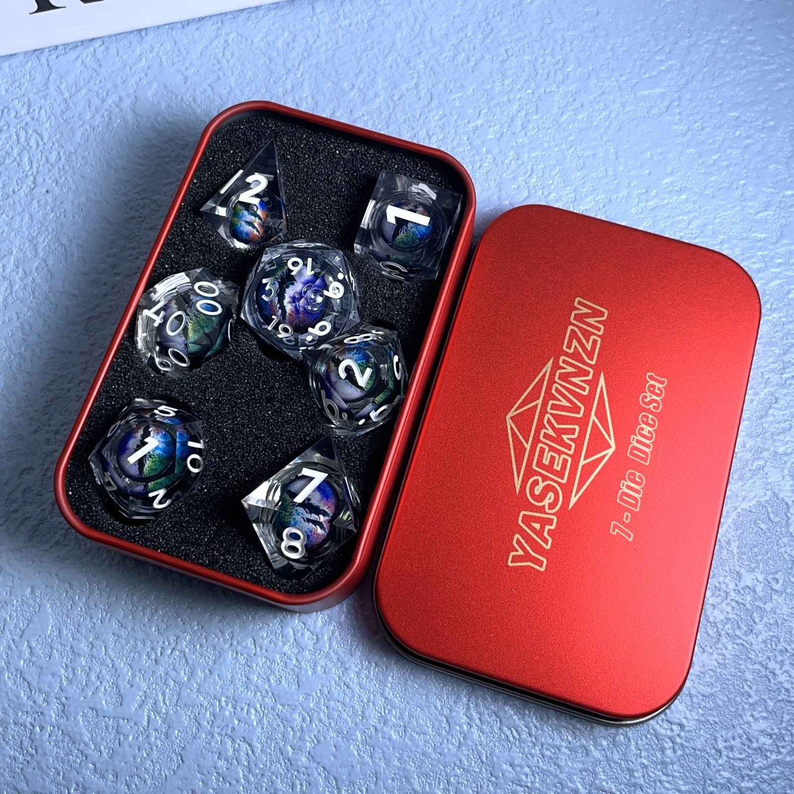 Conjunto de dados - Olho do Observador | D&D, RPG, Pathfinder