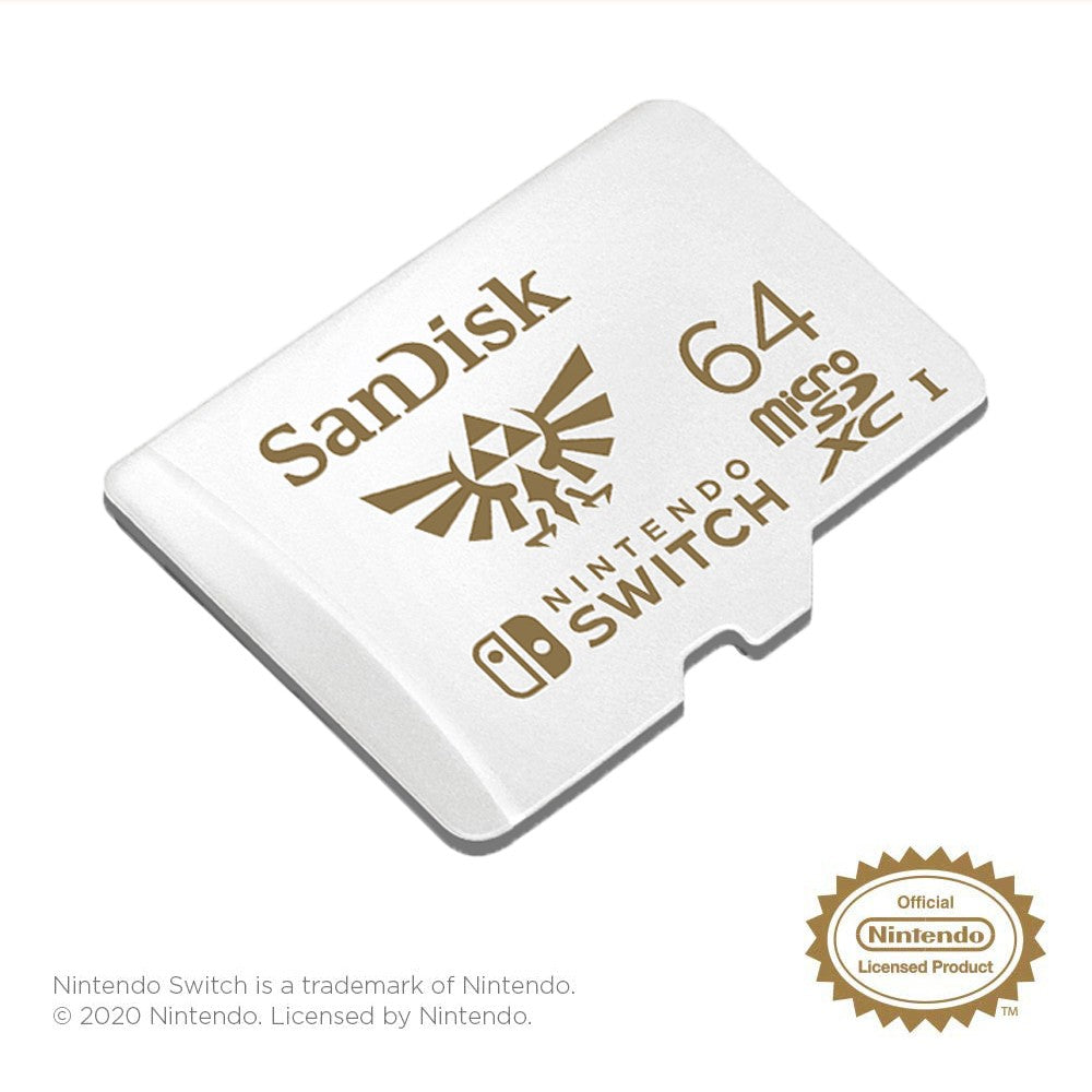 Cartão de Memória Sandisk Licenciado Nintendo Switch