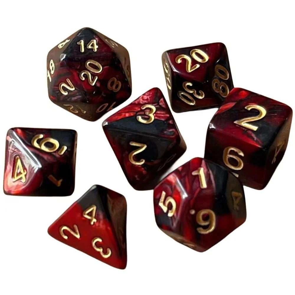 Conjunto de dados - Cores Mistas | D&D, RPG, Pathfinder