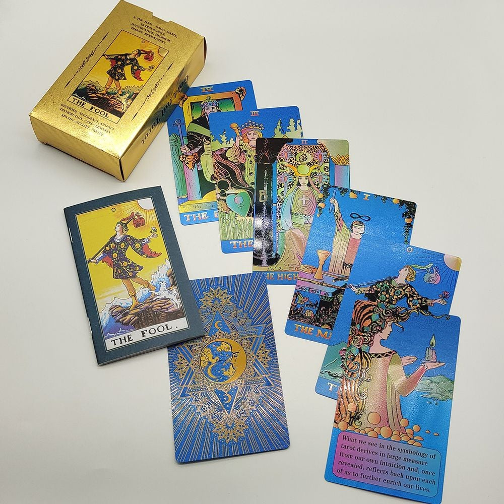 Tarô Foil Azul