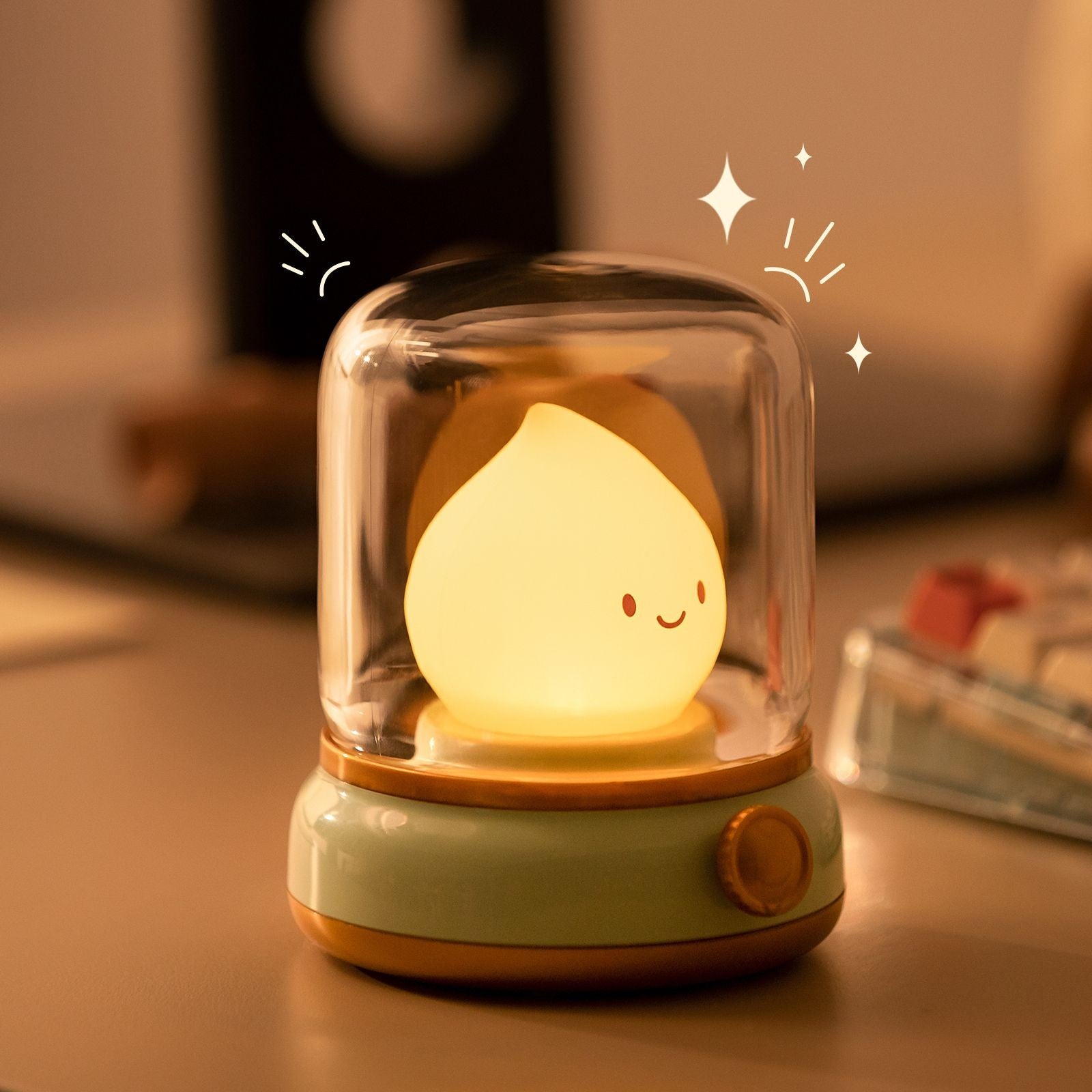 Mini Abajur - USB Recarregável