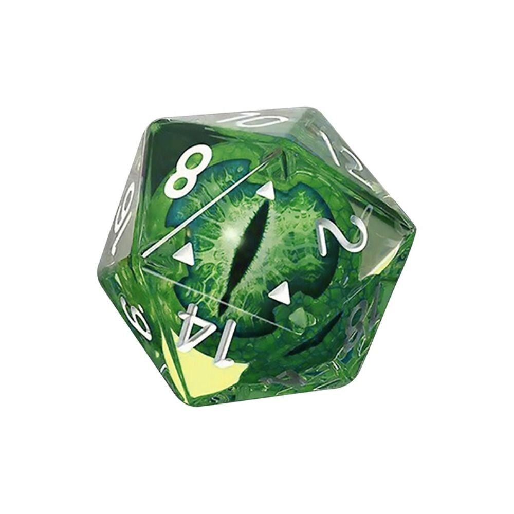 Dado D20 (Uma Unidade) - Olho do Dragão | RPG/D&D, Pathfinder