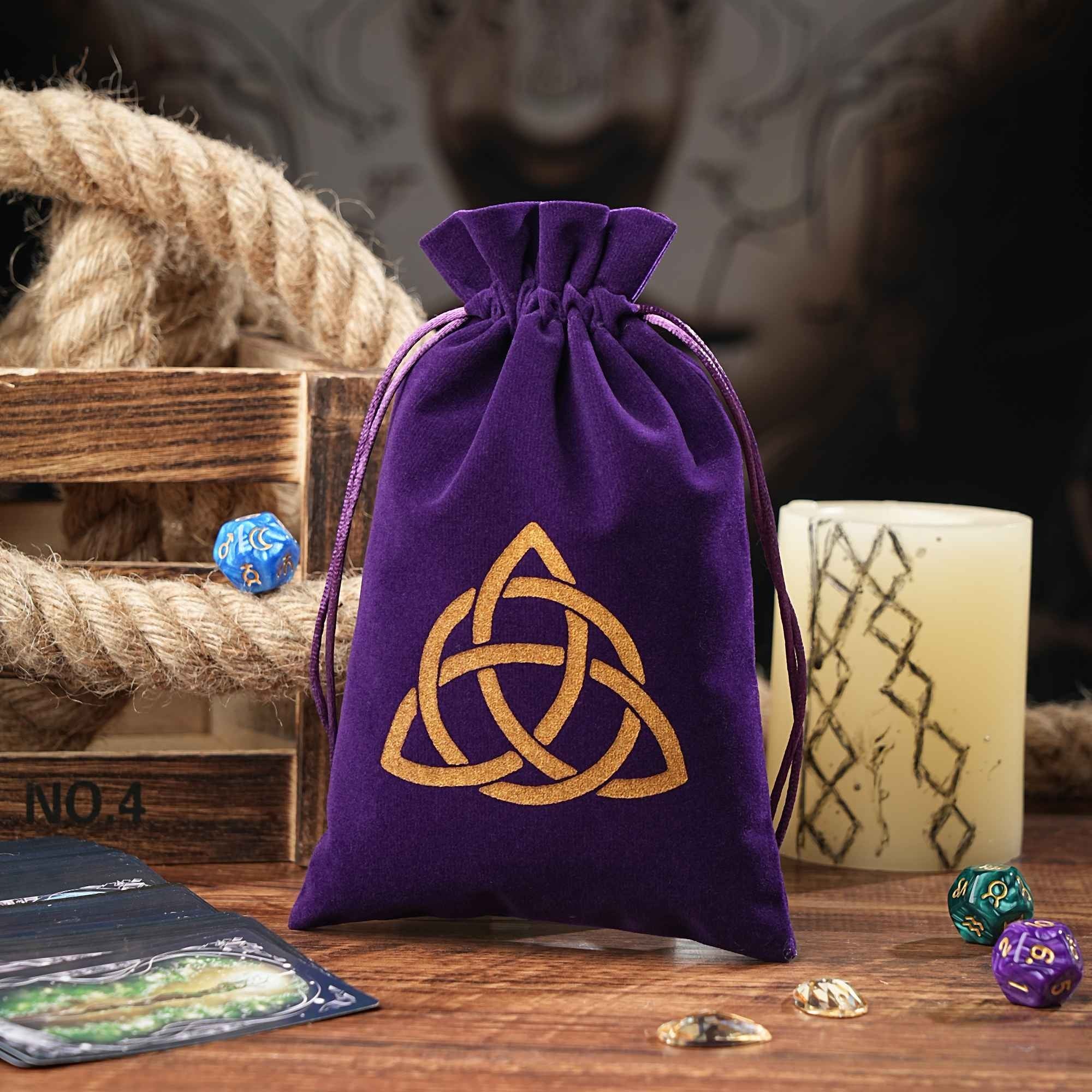 Bag para Cartas de Tarô - Noite dos Oráculos