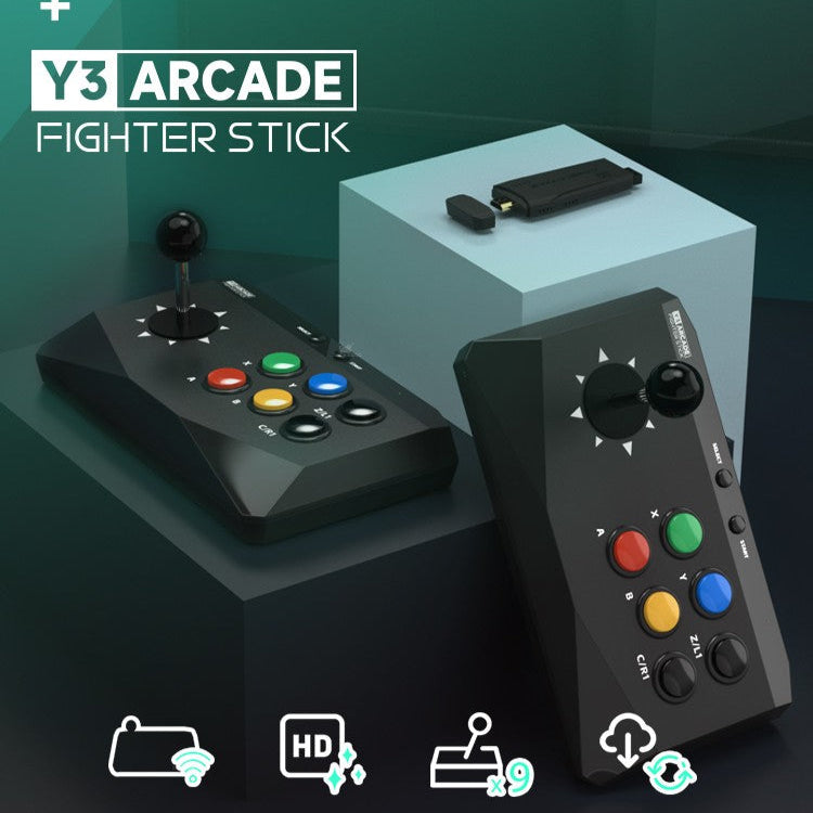 Console de videogame retrô com controle Arcade - 20000 jogos inclusos