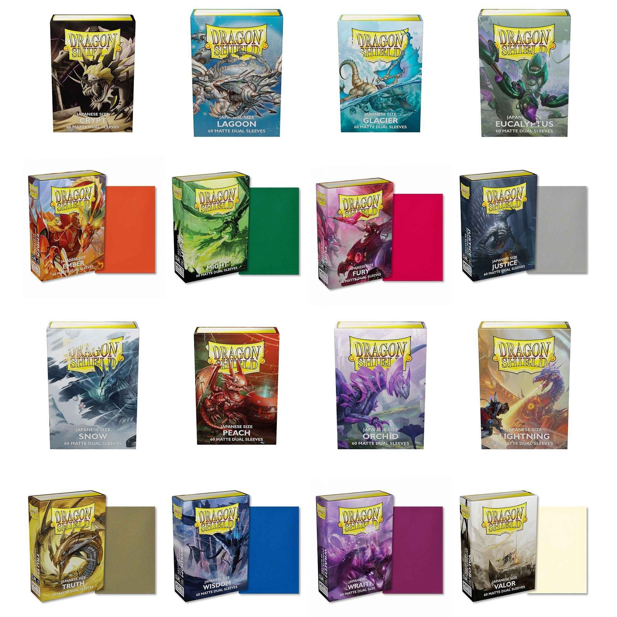60 Sleeves Dragon Shield mini matte - Yu-Gi-Oh!