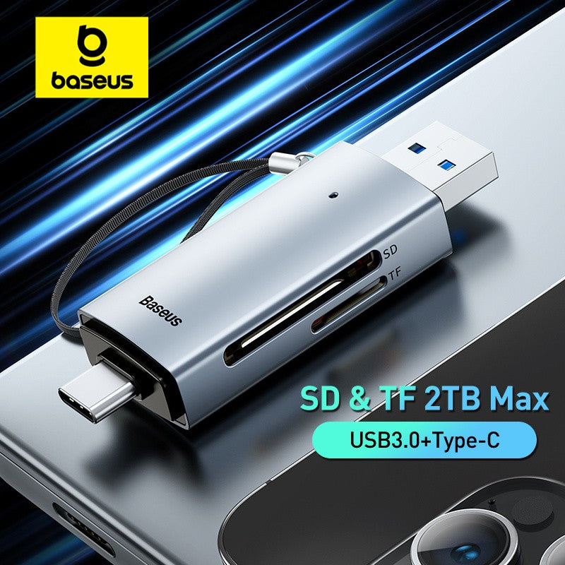 Leitor de cartão USB 3.0 - Baseus